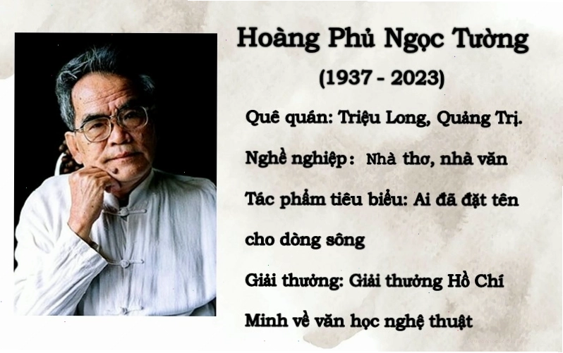 Tác giả Hoàng Phủ Ngọc Tường với phong cách viết đặc trưng