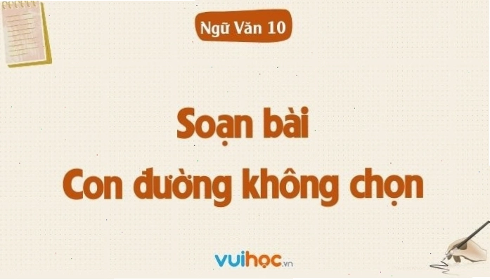 Tác phẩm Con đường không chọn sách kết nối tri thức