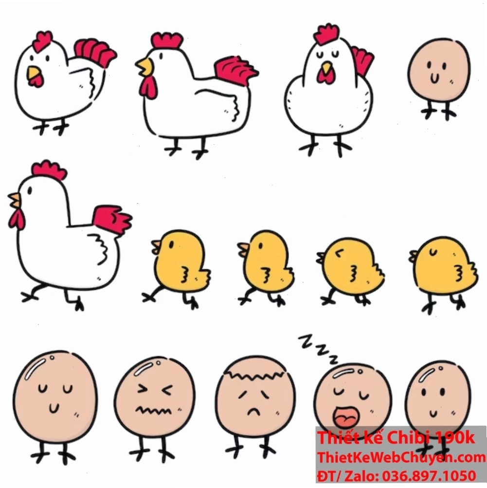 Tìm hiểu về lịch sử và nguồn gốc của gà chibi