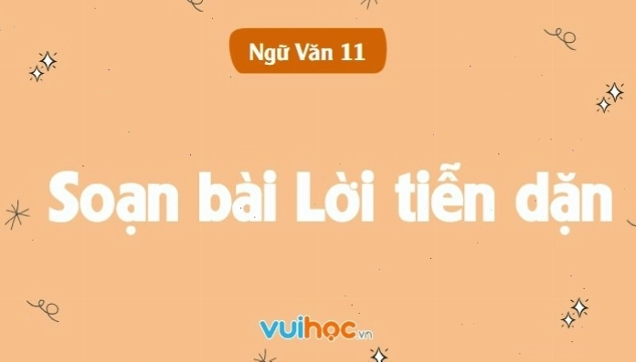 Tóm tắt nội dung bài Lời tiễn dặn