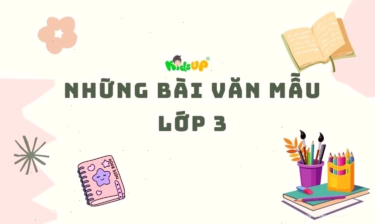 Trang bìa tổng hợp những bài văn mẫu lớp 3