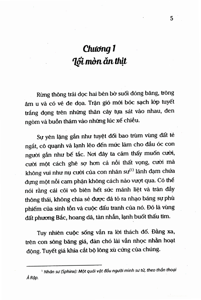 Trang sách Nanh Trắng