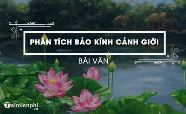 Trang sách phân tích bài Bảo kính cảnh giới 43