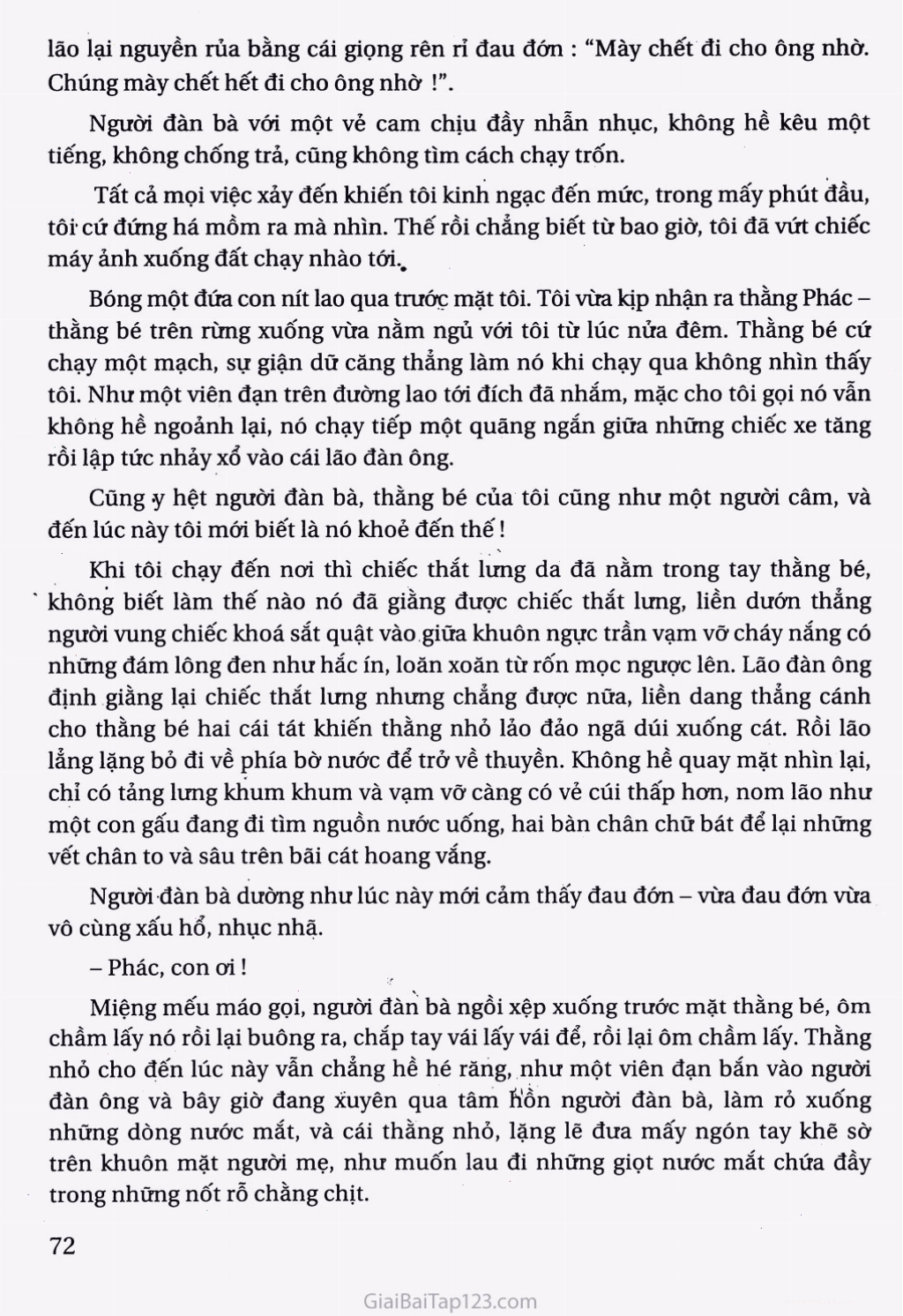 Trang tư trong văn bản chiếc thuyền ngoài xa