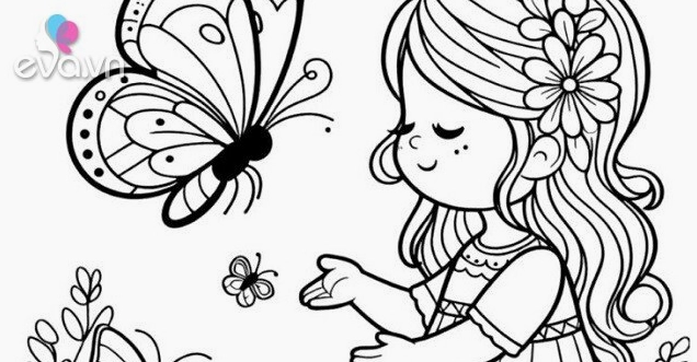 Tranh tô màu nàng tiên cá chibi: Khám phá thế giới sáng tạo cho bé