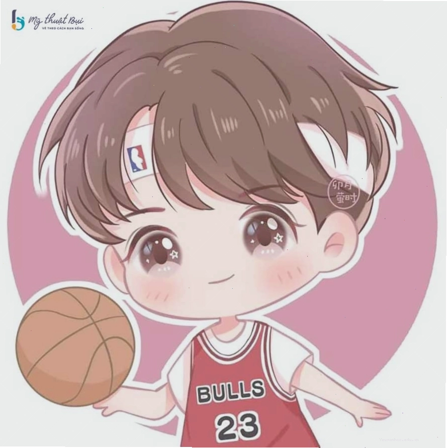 Tranh vẽ chibi nam đáng yêu