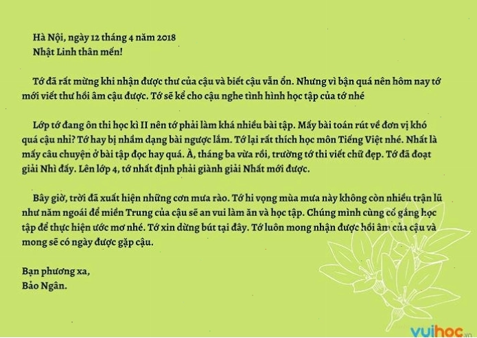Trẻ em đọc thư