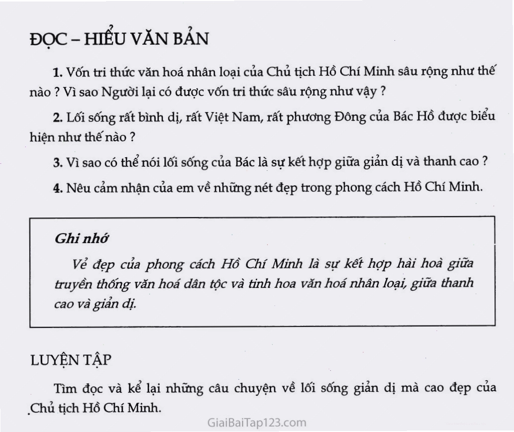 Tư liệu về Chủ tịch Hồ Chí Minh