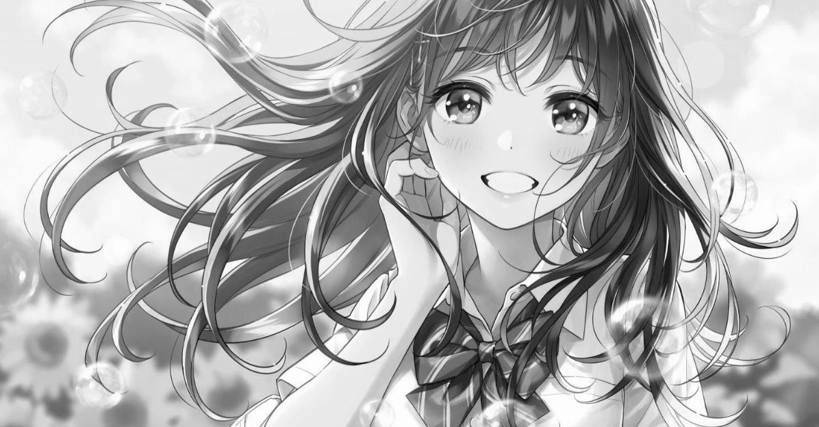 Tuyển Chọn Avatar Anime Nữ Đen Trắng: Nét Buồn Lặng Lẽ Cho Phong Cách Trầm Tính