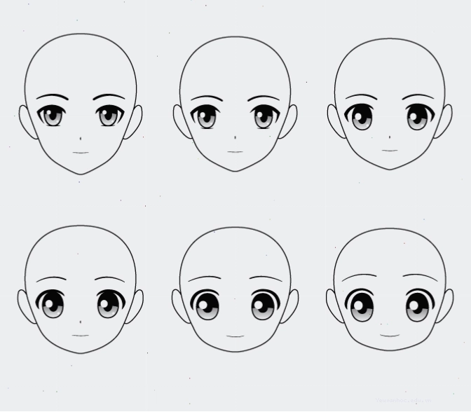 Tuyệt chiêu vẽ mắt cho chibi để tạo điểm nhấn cho gương mặt