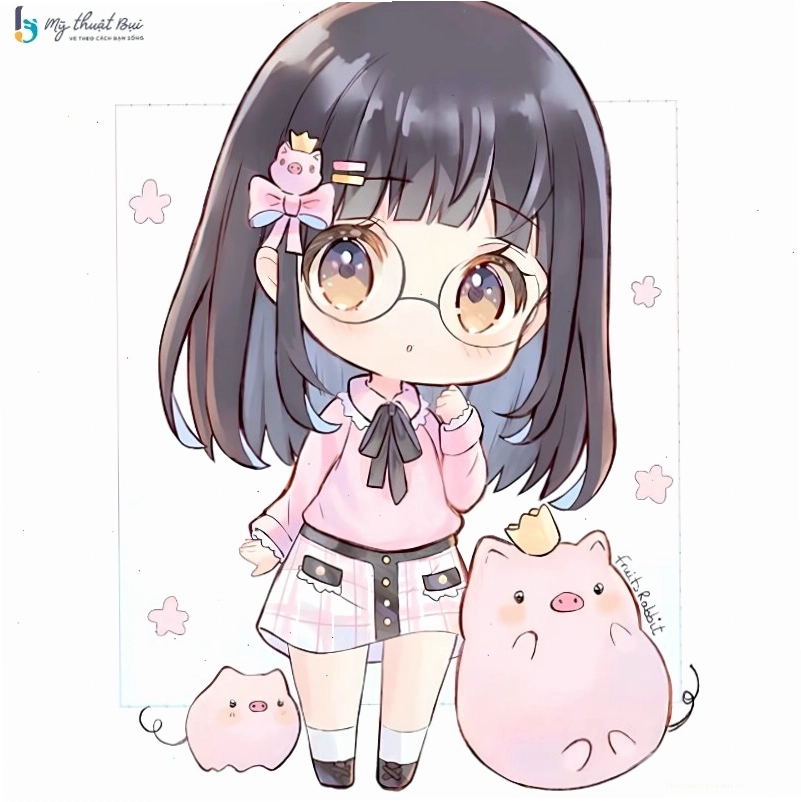 Vẽ chibi nam đơn giản cho người mới bắt đầu
