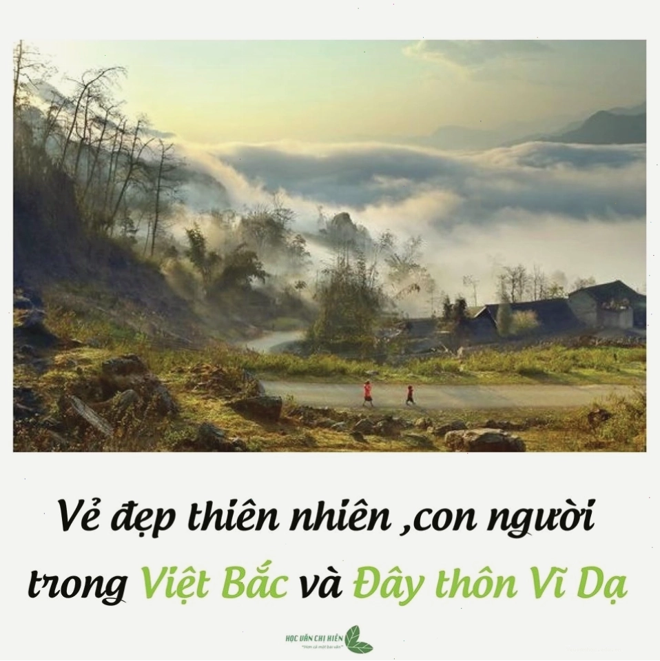 Vẻ đẹp thiên nhiên và con người trong Đây thôn Vĩ Dạ