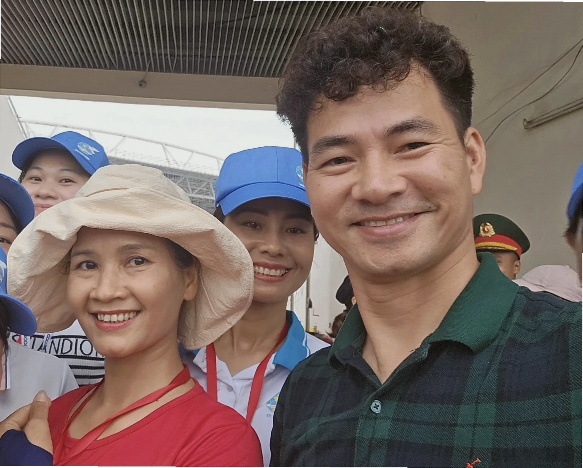 Xuân Bắc và Minh Nguyệt trong phim