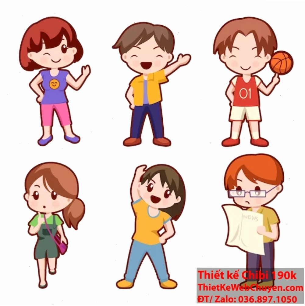 Câu chuyện hài hước với Chibi