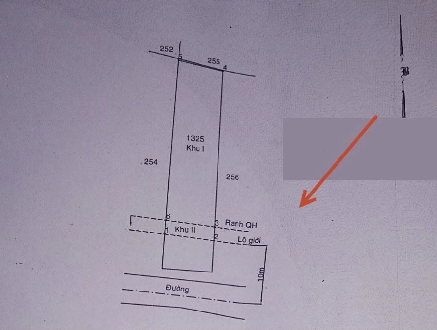 Hình ảnh nhà đất có lộ giới và các lưu ý khi kiểm tra quy hoạch