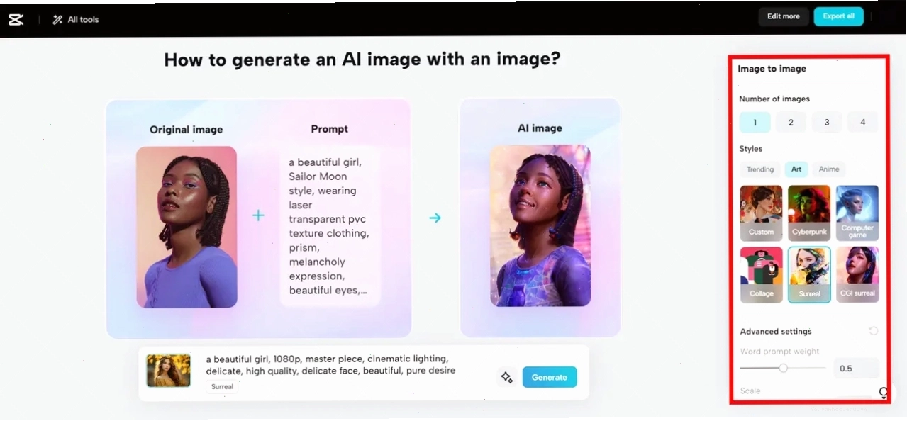dịch vụ personalized anime picture service cho chân dung