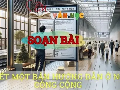 Soạn bài Viết một bản hướng dẫn ở nơi công cộng - Ngữ văn 10 Chân trời sáng tạo