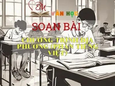 Soạn Bài Chương Trình Địa Phương ( Phần Tiếng Việt ) - Ngữ văn lớp 8