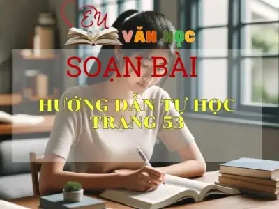 Soạn bài Hướng dẫn tự học trang 53 - Sách Cánh Diều Lớp 11