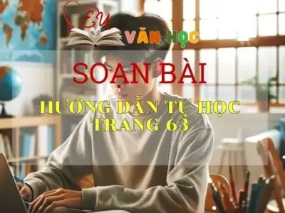 Soạn bài Hướng dẫn tự học trang 63 - Sách Cánh Diều Lớp 11