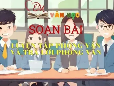 Soạn bài Luyện tập phỏng vấn và trả lời phỏng vấn - Văn 11