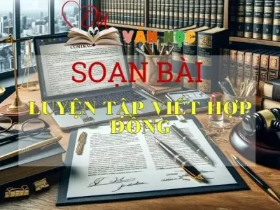 Soạn bài Luyện tập viết hợp đồng - Ngữ văn 9