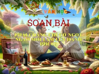 Soạn bài Phải Chăng Chỉ Có Ngọt Ngào Mới Làm Lên Hạnh Phúc? - Sách Chân Trời Sáng Tạo Ngữ Văn 6 (tập 2)