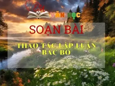 Soạn bài Thao tác lập luận bác bỏ - Ngữ Văn Lớp 11