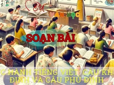 Soạn bài Thực hành tiếng Việt Câu khẳng định và câu phủ định - Ngữ văn 8 Cánh Diều