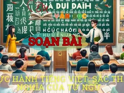Soạn bài Thực hành tiếng Việt: Sắc thái nghĩa của từ ngữ - Ngữ văn 8 tập 1 Cánh diều