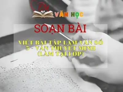 Soạn bài Viết bài tập làm văn số 5-Văn thuyết minh SGK Ngữ văn 8