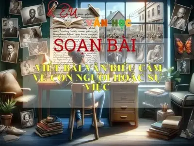Soạn bài Viết bài văn biểu cảm về một con người hoặc sự việc - ngữ văn 7 tập 1- sách Cánh Diều