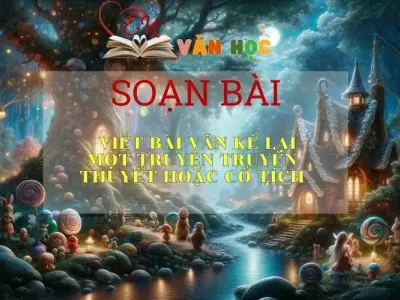 Soạn bài Viết bài văn Kể lại một truyện truyền thuyết hoặc cổ tích sách Cánh Diều - Ngữ Văn Lớp 6