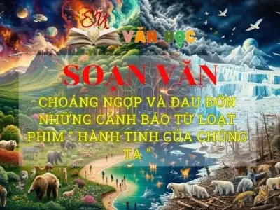 Soạn bài Choáng ngợp và đau đớn những cảnh báo từ loạt phim Hành tinh của chúng ta - Ngữ văn 8 Kết nối tri thức