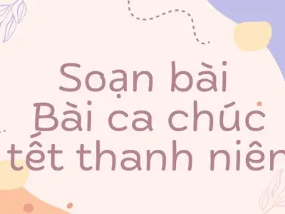 Soạn bài Bài ca chúc tết thanh niên - Kết nối tri thức Lớp 9