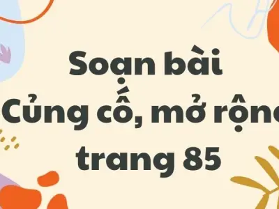 Soạn bài Củng cố, mở rộng trang 85 - Kết nối tri thức Lớp 9