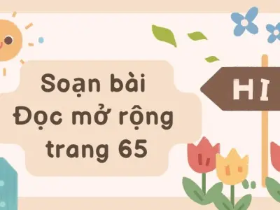 Soạn bài Đọc mở rộng trang 65 - Kết nối tri thức 9