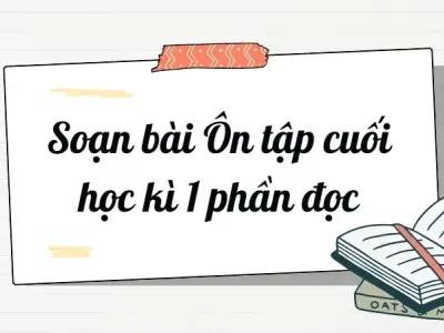 Soạn bài Ôn tập cuối học kì 1 phần đọc - Ngữ văn lớp 9 Sách chân trời sáng tạo 