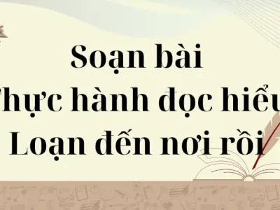 Soạn bài Thực hành đọc hiểu: Loạn đến nơi rồi - Cánh diều 12