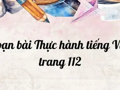 Soạn bài Thực hành tiếng Việt trang 112 - Ngữ văn lớp 12 Chân trời sáng tạo (Tập 1)