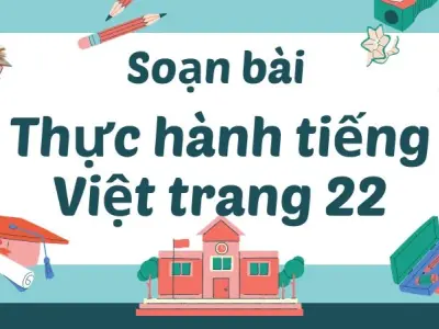 Soạn bài Thực hành tiếng Việt trang 22 - Sách Kết nối tri thức lớp 9