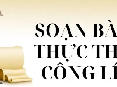 Soạn bài Thực thi công lí - Cánh diều 12