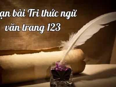 Soạn bài Tri thức ngữ văn trang 123 - Ngữ văn lớp 9 chân trời sáng tạo (Tập 1)