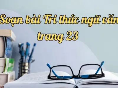 Soạn bài Tri thức ngữ văn trang 23 -Ngữ văn lớp 12 Chân trời sáng tạo (Tập 2)