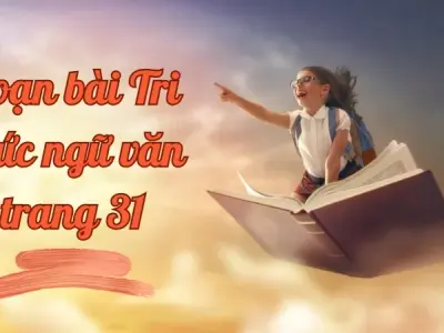 Soạn bài Tri thức ngữ văn trang 31 - Ngữ văn lớp 9 Chân trời sáng tạo (Tập 2)