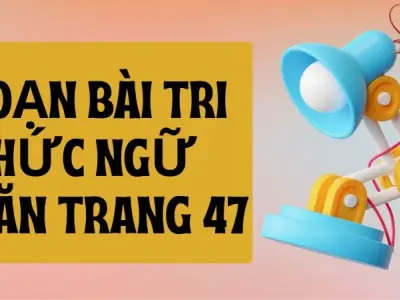 Soạn bài Tri thức Ngữ văn trang 47 - Cánh diều 12
