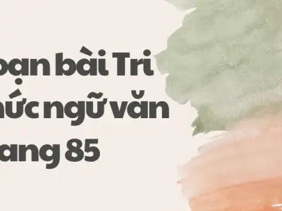 Soạn bài Tri thức ngữ văn trang 85 - Ngữ văn lớp 9 Chân trời sáng tạo (Tập 2)