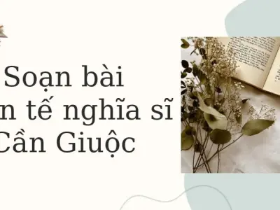 Soạn bài Văn tế nghĩa sĩ Cần Giuộc - Cánh diều 12