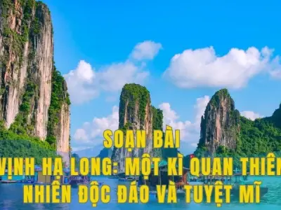 Soạn bài Vịnh Hạ Long: một kỳ quan thiên nhiên độc đáo và tuyệt mĩ - Ngữ văn 9 - Cánh diều