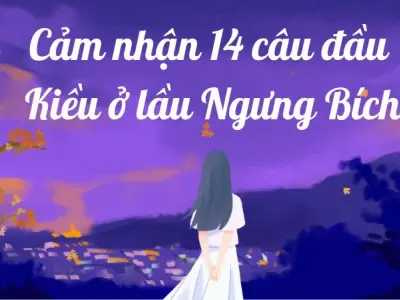 Cảm nhận 14 câu đầu Kiều ở lầu Ngưng Bích lớp 9 chi tiết nhất